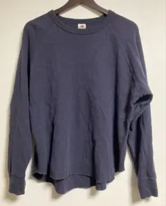 FRUIT OF THE LOOM ネイビー 長袖カットソー M