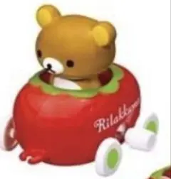 希少　平成レトロ　カバヤ　リラックマ　いちごカー　ミニカー　わくわくいちごカー