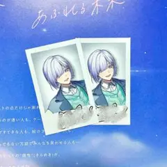 城瀬いすみ チェキ風カード 箔押し