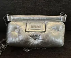 Maison Margiela グラムスラム シルバー ショルダーバッグ