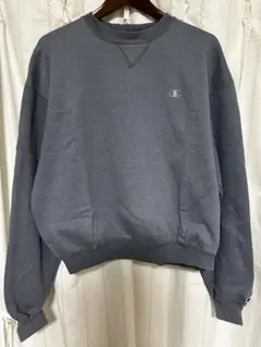 Champion 水色　ブルー　トレーナー スウェットクルーネック 長袖