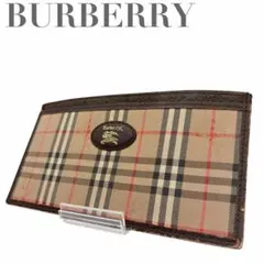 BURBERRY バーバリー カードケース 8.230 ノバチェック 本革