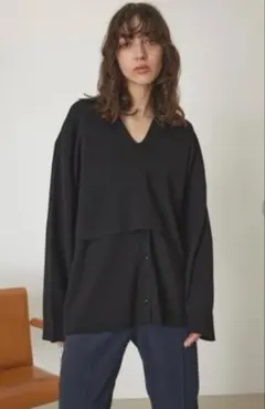 RIM.ARK Skipper knit PO スキッパーニットプルオーバー - メルカリ