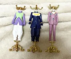 ジョジョの奇妙な冒険 トルソー　3体セット　ガチャガチャ　カプセルトイ