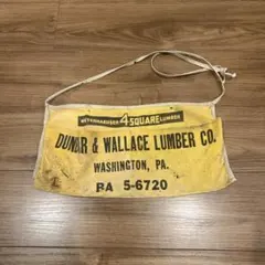 50sビンテージランバーエプロンW. H. SCHENK LUMBER CO. - メルカリ