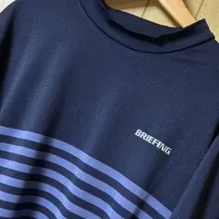 BRIEFING ブリーフィング ゴルフ モックネック サイズL ネイビー