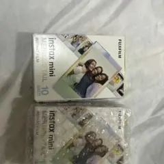 FUJIFILM instax mini インスタントフィルム 2個　10枚/個