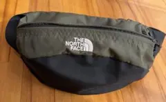 ノースフェイス　ウエストポーチ　カーキ色