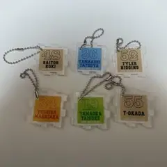 【新品未使用】オリックス アクリルキーホルダー 6点セット
