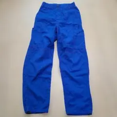 ワークパンツ 青 サイズF
