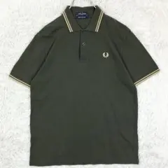 美品　フレッドペリー　ワンポイントロゴ　M12　ポロシャツ　XL　イングランド製