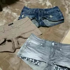 ショーパン3着set♡