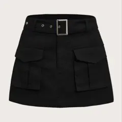 SHEIN 黑色迷你裙