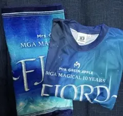 Mrs. GREEN APPLE FJORD タオル　TシャツMサイズ