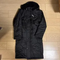 PUMA ブラック ベンチコート 150