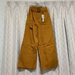 *新品*RADIATEワイドパンツ マスタード