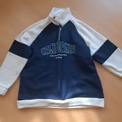 CALIFORNIA ハーフジップ スウェット トレーナー