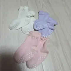 ユニクロ　ベビー　靴下　9-12