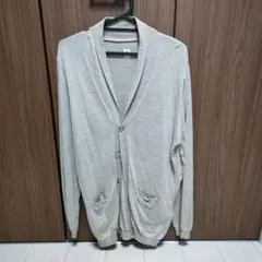 THREE SHOPS ベージュ カーディガン シャツジャケット