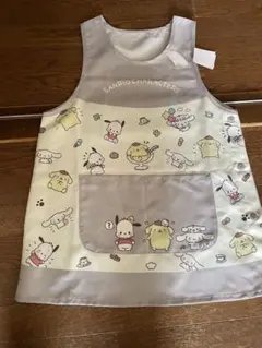保育士 サンリオキャラクターズ エプロン ポチャッコ ポムポムプリンのサムネイル