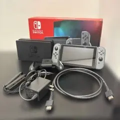 Nintendo Switch 本体 グレー Proコントローラー付 - メルカリ