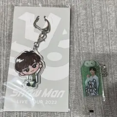 Snow Man すのチル 阿部亮平 アクリルキーホルダー あべちゃん