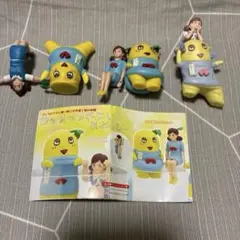 コップのフチ子とふなっしー フィギュア３種 セット