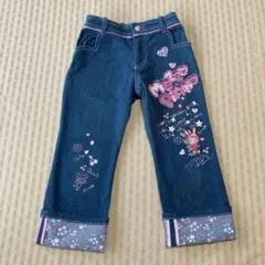 110 メゾピアノ 未使用 ベリエちゃんエプロン付きパンツ - メルカリ