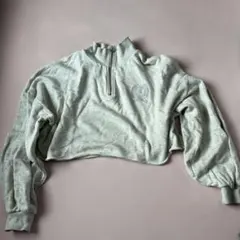 ANAP ハーフジップ スウェット グレー F