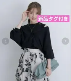 【新品タグ付】Apuweiser-richeショートカーデアンサンブル