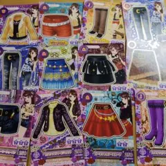アイカツカード ノーマル12枚セット 紫吹蘭