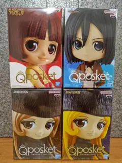 メーテル(Ａ、Ｂ)　ピノコ(Ａカラー)ミカサ(Ａカラー)　Ｑposket