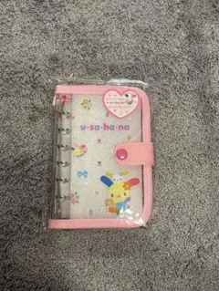 【新品】SPINNS ウサハナ シール帳 バインダー ピンク