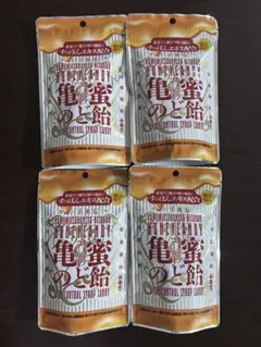 亀蜜ゴールドのど飴 4袋セットのサムネイル