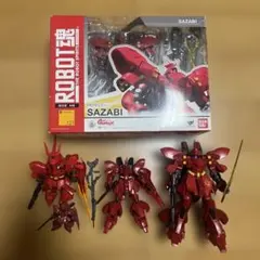 ガンダム逆襲のシャア　robot魂 サザビー　フィギュアセット