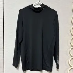 ティゴラ 黒ハイネック長袖アンダーシャツ　L