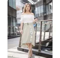 新品/タグ付き/未使用 【LIP SERVICE】2wayワンピース／花柄