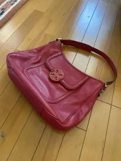 【美品】Tory Burch ❤️赤 レッド　レザー ショルダーバッグ
