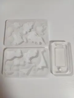 【中古】シリコンモールド 3つセット