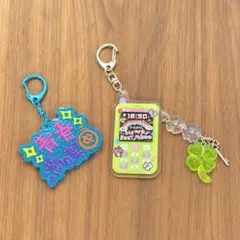 平成アクリルキーホルダー 2点セット 青春満喫のサムネイル
