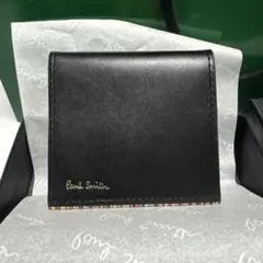 【新品未使用】Paul Smith ブラックコインケース