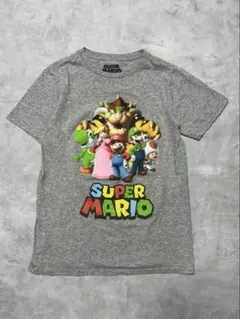SUPER MARIO スーパーマリオ Tシャツ グレー サイズのサムネイル