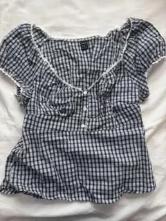 SHEIN チェック柄キャミソール Mのサムネイル