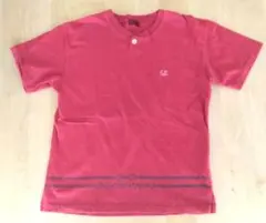 C.P. Company '90s ヴィンテージ ヘンリーネックTシャツ 赤のサムネイル