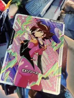 ガンダムカードゲーム EXリソース EXR-007 レイン・ミカムラ おまけ