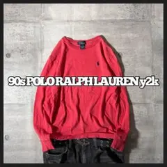 90-00s archive POLO RALPH LAUREN l/s tee