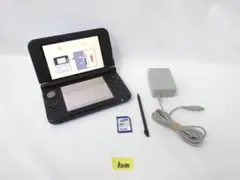 任天堂 3DS LL 青色 本体 動作品　R0130