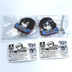 鬼滅の刃　キャラばんちょうこうヘアクリップ　弐　ガチャガチャ　伊黒 小芭内　2点