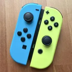 Switch ジョイコン ネオンブルー×ネオンイエロー ニンテンドー