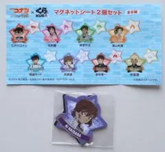 名探偵コナン くら寿司 びっくらぽん 非売品 マグネット 2枚セット 灰原哀